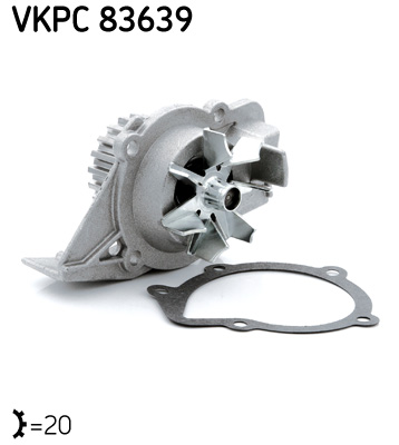 SKF Vízpumpa VKPC83639_SKF